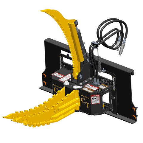 Intimidator CT product image with grapple and jaws closed left side